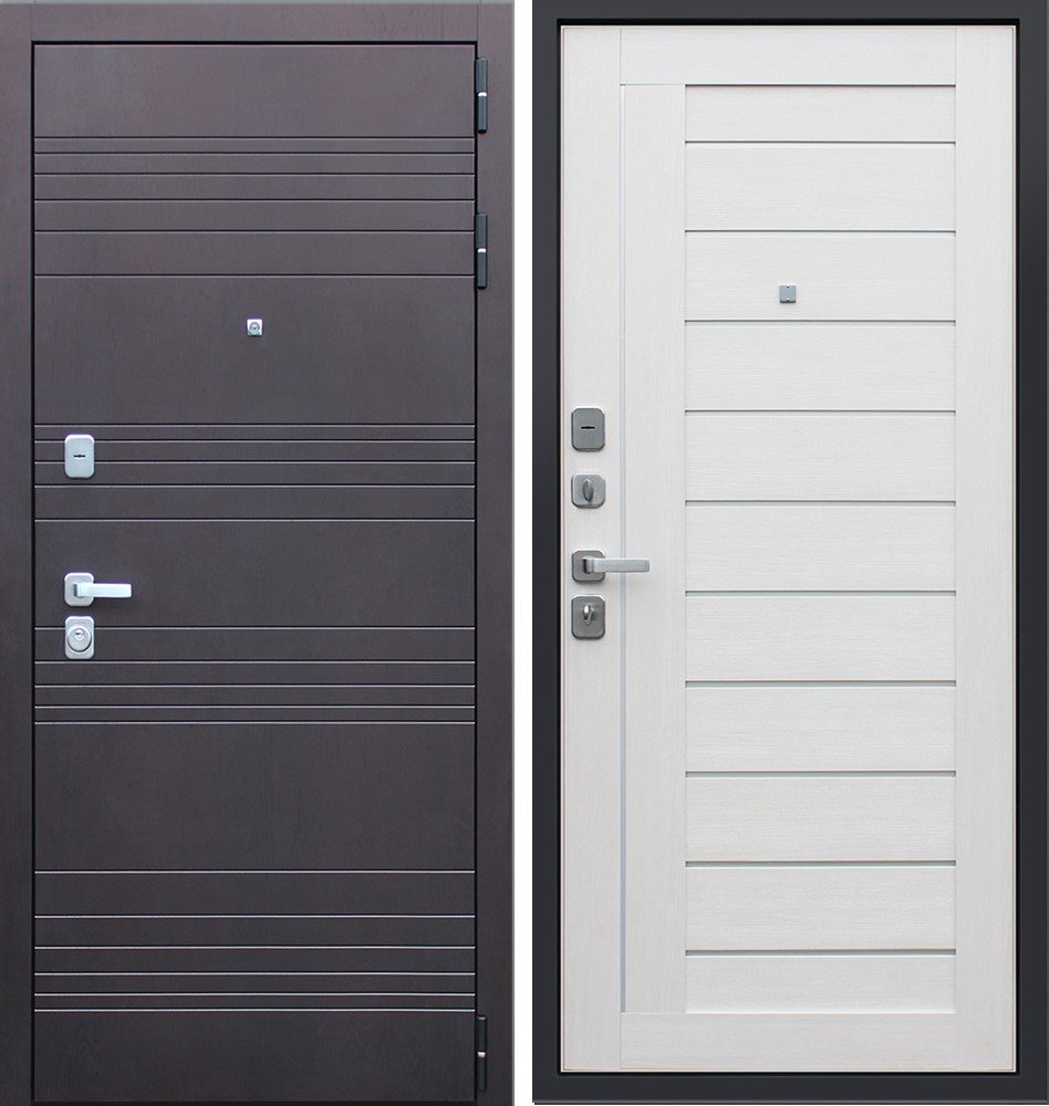 Дверь  Дуэт Белая лиственница DIS001917