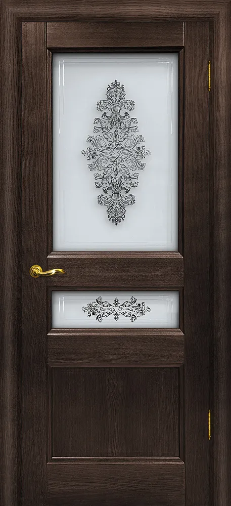 Межкомнатная дверь Вайт 02 Дуб патинированный