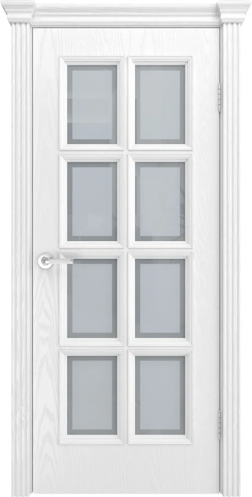 Межкомнатная дверь Фрейм 09 Ясень белоснежный